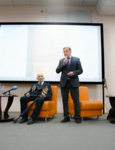 К 80-летию Великой Победы: Презентация книги участника Великой Отечественной Войны В.В. Сбоева «Записки рядового пехотинца»