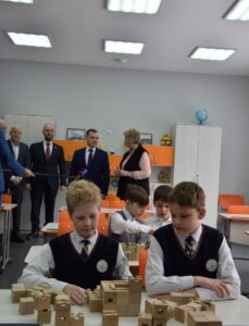 Визит мэра города Новосибирска в инженерный лицей НГТУ