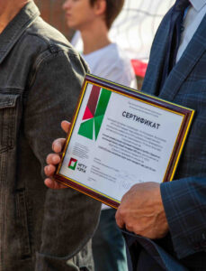 Подарок Ассоциации — универсальная уличная спортивная площадка на территории студгородка НГТУ