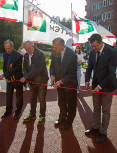 Подарок Ассоциации — универсальная уличная спортивная площадка на территории студгородка НГТУ