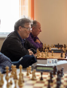 Дружеский шахматный матч «Выпускники против студентов» в честь 75-летия НГТУ