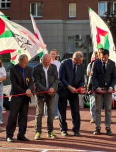 Подарок Ассоциации — универсальная уличная спортивная площадка на территории студгородка НГТУ