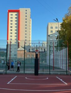 Подарок Ассоциации — универсальная уличная спортивная площадка на территории студгородка НГТУ