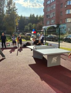 Подарок Ассоциации — универсальная уличная спортивная площадка на территории студгородка НГТУ