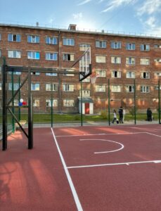 Подарок Ассоциации — универсальная уличная спортивная площадка на территории студгородка НГТУ