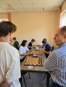 Дружеский шахматный матч «Выпускники против студентов» в честь 75-летия НГТУ