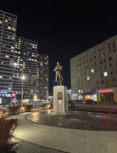 Открытие памятного комплекса Г.П. Лыщинскому