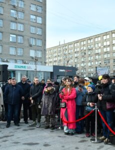 Открытие памятного комплекса Г.П. Лыщинскому