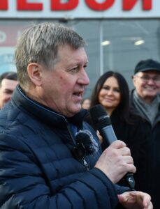 Открытие памятного комплекса Г.П. Лыщинскому