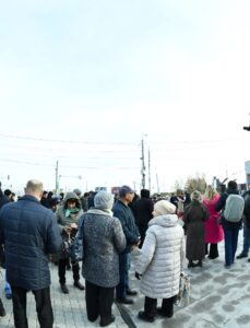 Открытие памятного комплекса Г.П. Лыщинскому